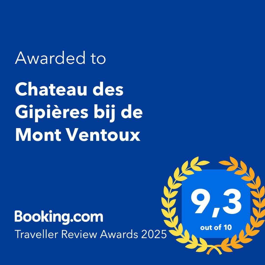 Chateau Des Gipieres Bij De Mont Ventoux Montbrun-les-Bains Kültér fotó