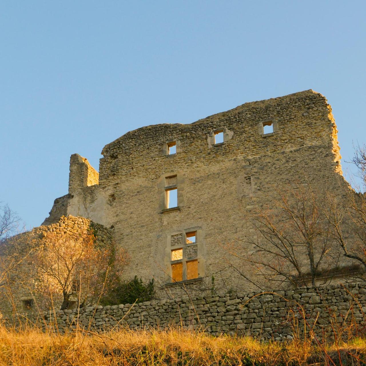 Chateau Des Gipieres Bij De Mont Ventoux Montbrun-les-Bains Kültér fotó