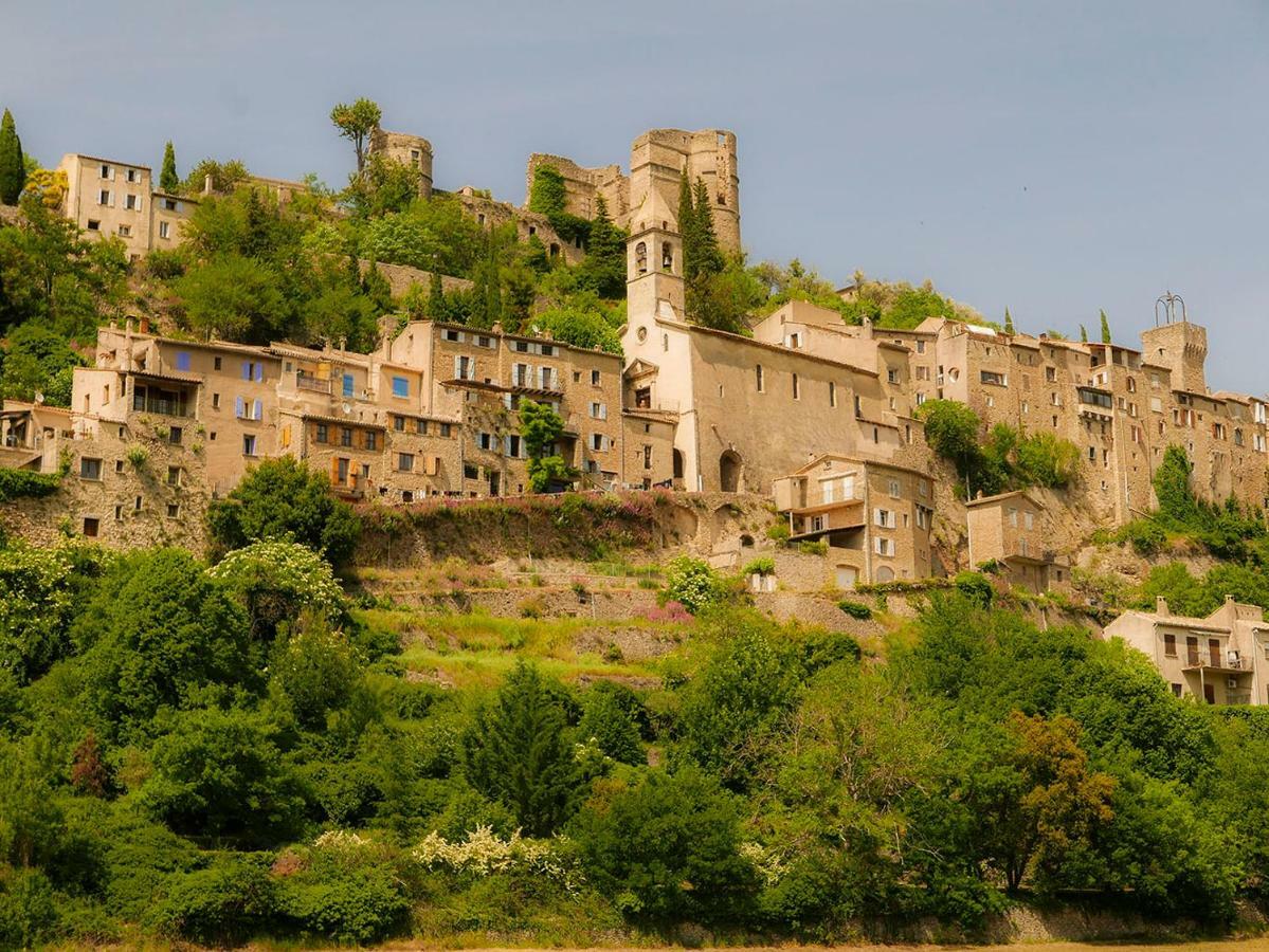 Chateau Des Gipieres Bij De Mont Ventoux Montbrun-les-Bains Kültér fotó