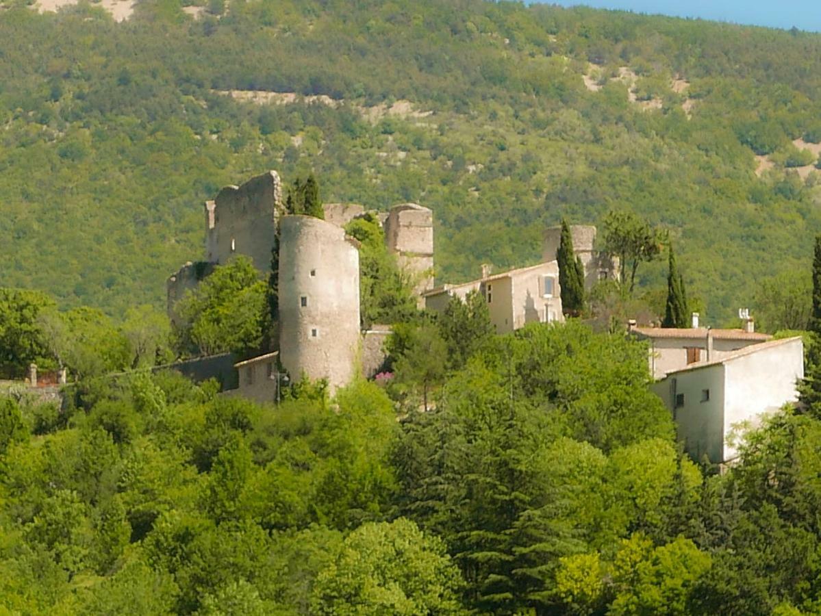 Chateau Des Gipieres Bij De Mont Ventoux Montbrun-les-Bains Kültér fotó