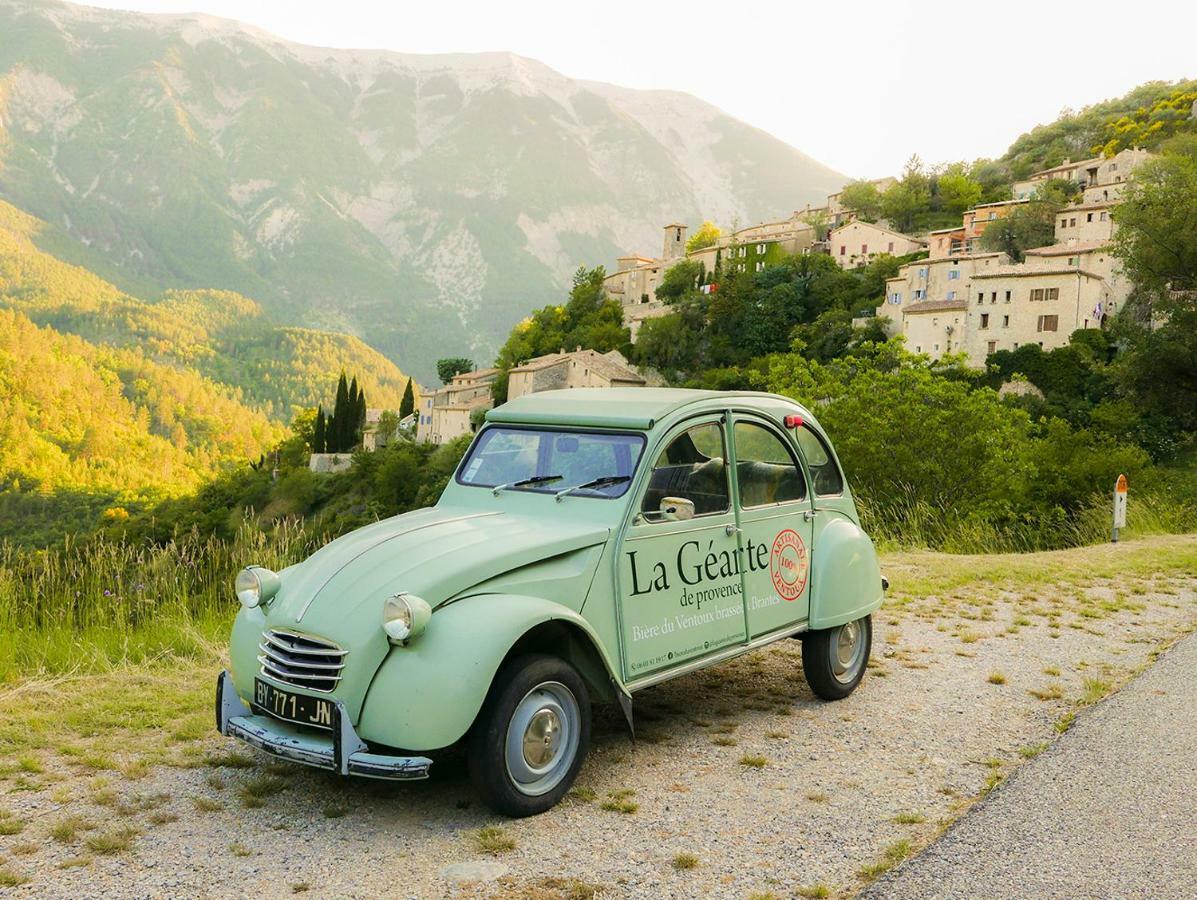 Chateau Des Gipieres Bij De Mont Ventoux Montbrun-les-Bains Kültér fotó